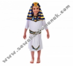 Kostum Raja Firaun Putih